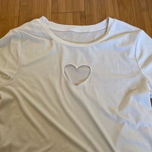 shein heart top!!!